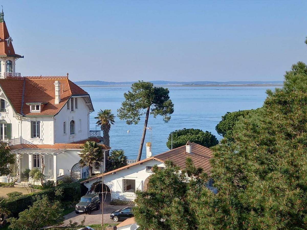 Appartamento Appt T2 Avec Vue Exceptionnelle Sur Le Bassin D'Arcachon Esterno foto