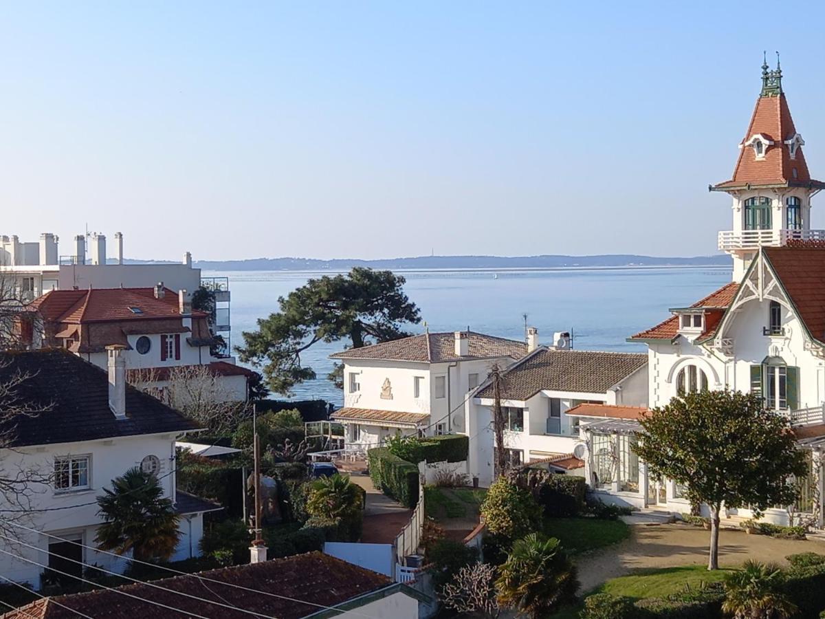 Appartamento Appt T2 Avec Vue Exceptionnelle Sur Le Bassin D'Arcachon Esterno foto